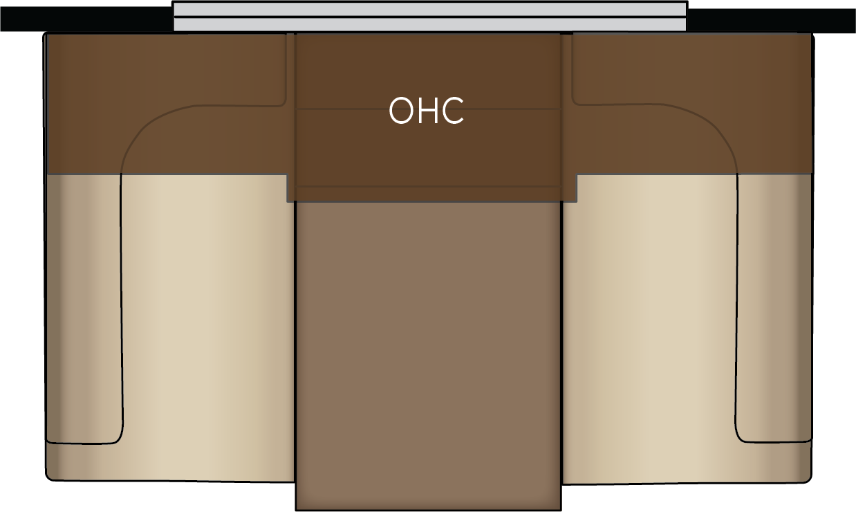 Euro Booth Dinette with One Table Leaf Replaces Standard Booth Dinette