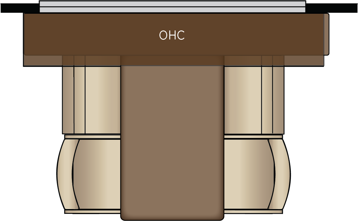Convertible Dinette with Two Fixed and Two Folding Chairs that Face to Window or Fore/Aft Seating (Excludes Floor Plan 4545)