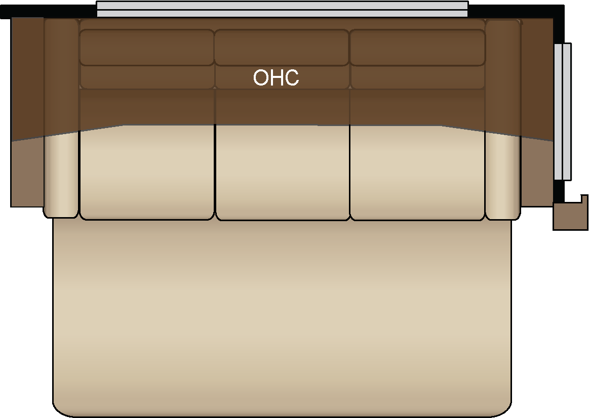 Hide-A-Bed Sofa with Memory Foam Mattress Replaces Jackknife Sofa