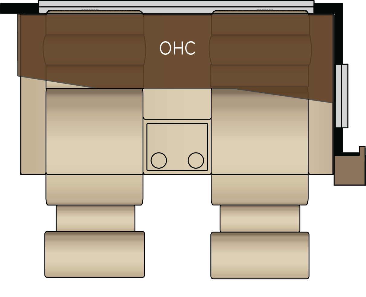 87" Powered Theater Seating with Adjustable Headrests and with Reading Lights and Lighted Cup Holders, Reading Lamps Replaces Side Hide-A-Bed Sofa