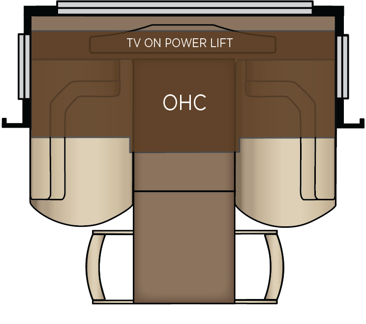 Euro Booth Dinette with Two Table Leaves, Removable Table Leg and Two Folding Chairs