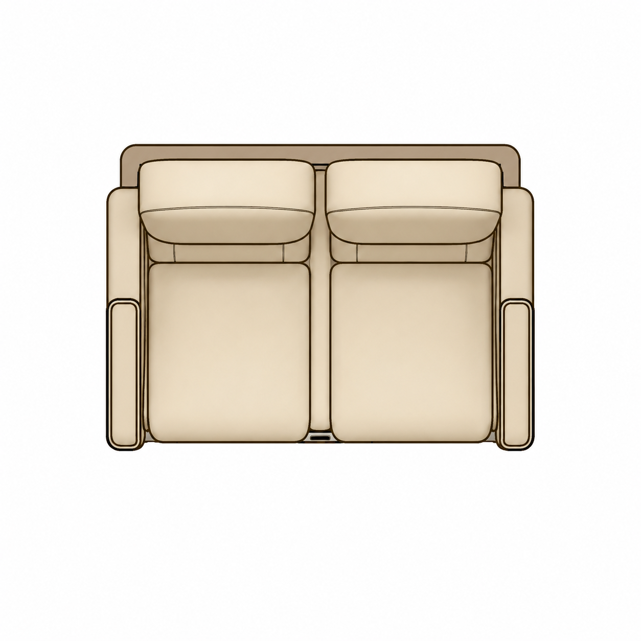 Queen-Size Passenger Seat with Standard Features